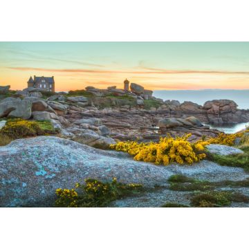 Lais Puzzle - Abendstimmung an der Cote de Granit Rose, Bretagne, Frankreich - 2.000 Teile