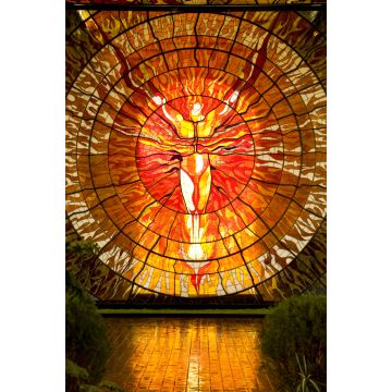 Lais Puzzle - Cosmovitral Botanischer Garten Toluca Mexiko Glasmalerei - 2.000 Teile