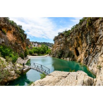 Lais Puzzle - Bolbaite Fluss und Wasserfall, nahe Ontinyent, Comunidad Valenciana, Spanien - 2.000 Teile
