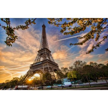 Lais Puzzle - Eiffelturm gegen den Sonnenaufgang in Paris, Frankreich - 2.000 Teile