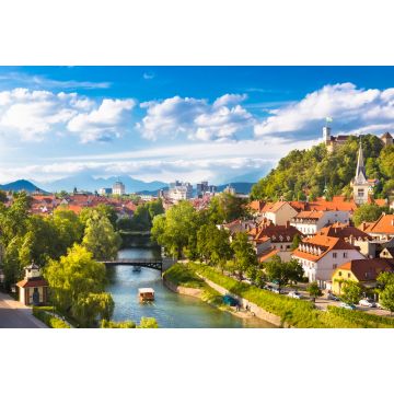 Lais Puzzle - Panorama von Ljubljana, Slowenien, Europa - 2.000 Teile