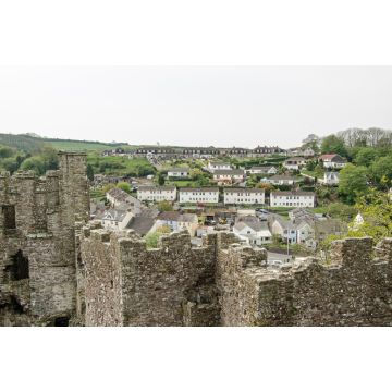 Lais Puzzle - Stadt und Schloss Laugharne, Carmarthenshire, Wales - 2.000 Teile