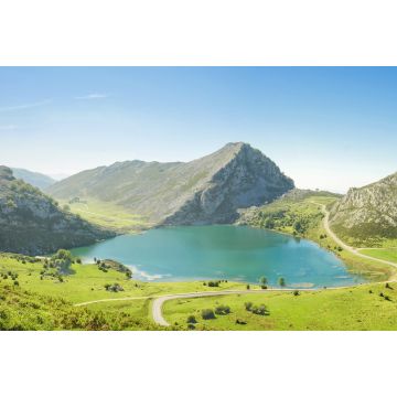 Lais Puzzle - Panorama des Enol-Sees in Picos de Europa, Asturien, Spanien - 2.000 Teile