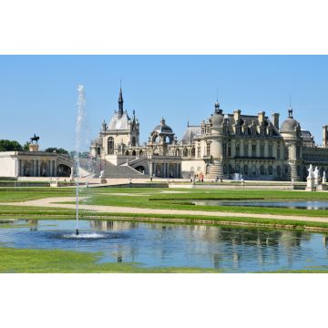 Lais Puzzle - Picardie, das malerische Schloss von Chantilly in Oise, Frankreich - 2.000 Teile