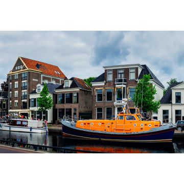 Lais Puzzle - Grachten von Assen und typische Häuser. Holland. - 2.000 Teile