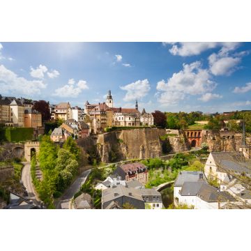 Lais Puzzle - Blick von oben auf die schöne Stadt Luxemburg - 2.000 Teile