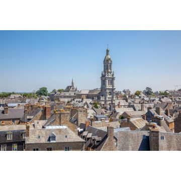 Lais Puzzle - Basilika Saint-Gervais, Avranches, vom Bergfried aus, Frankreich - 2.000 Teile