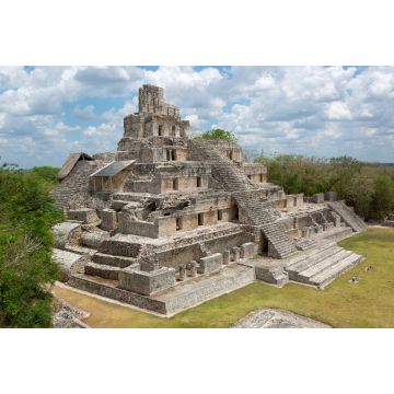 Lais Puzzle - Haupttempel in Edzna, Campeche, Mexiko - 2.000 Teile