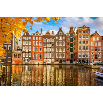 Lais Puzzle - Alte Gebäude in Amsterdam - 2.000 Teile