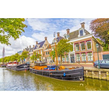 Lais Puzzle - Boote in einem Kanal in Harlingen - 2.000 Teile