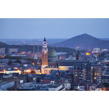 Lais Puzzle - Luftaufnahme des Zentrums von Charleroi, Belgien - 2.000 Teile