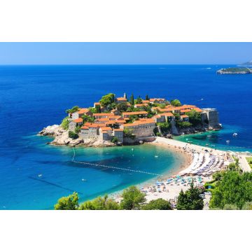 Lais Puzzle - Die Insel Sveti Stefan in Budva, Montenegro - 2.000 Teile