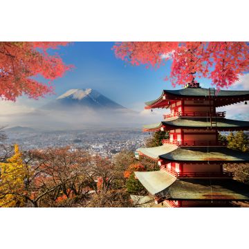 Lais Puzzle - Mount Fuji Japan in Herbstfarben - 2.000 Teile
