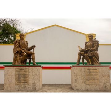 Lais Puzzle - Denkmal für Simon Bolivar und Francisco de Paula Santander in Tame, Arauca, Kolumbien - 2.000 Teile