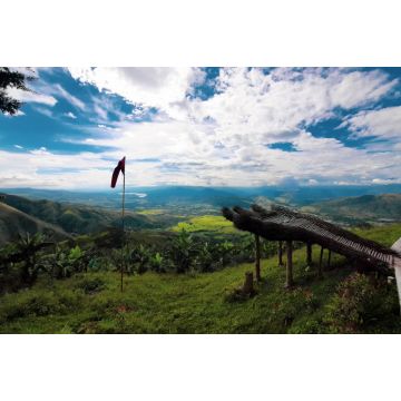 Lais Puzzle - Person steht auf einem Berg, Kolumbien,Huila - 2.000 Teile