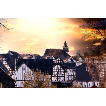Lais Puzzle - Historischer Ortskern von Freudenberg mit schönen Fachwerkhäusern im Siegerland, Deutschland - 2.000 Teile