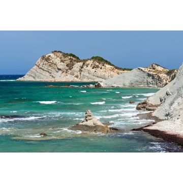 Lais Puzzle - Griechenland Insel Erikoussa, Ionische Inseln, Europa, Bezirk Korfu, Küste von Fiki - 2.000 Teile