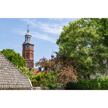 Lais Puzzle - Blick auf den Kirchturm der Sint Lambertuskerk in dem malerischen Städtchen Buren in der Betuwe - 2.000 Teile