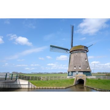 Lais Puzzle - Windmühle an der Veenhuizerkade in Heerhugowaard, Niederlande - 2.000 Teile
