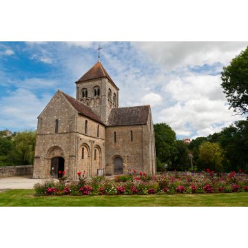 Lais Puzzle - Romanische Kirche in Domfront, Normandie, Frankreich - 2.000 Teile
