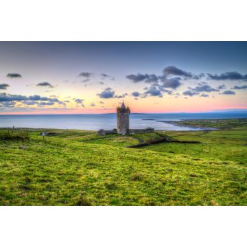 Lais Puzzle - Doonagore Burg bei Sonnenuntergang, Co. Clare, Irland - 2.000 Teile