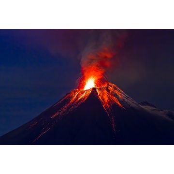 Lais Puzzle - Vulkan Tungurahua mit blauem Himmel, Ecuador - 2.000 Teile