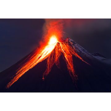 Lais Puzzle - Nahaufnahme eines Vulkanausbruchs (Tungurahua), Ecuador - 2.000 Teile