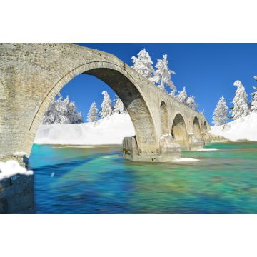 Lais Puzzle - Winter, traditionelle Brücke von Arta, Griechenland, Stein - 2.000 Teile