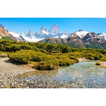 Lais Puzzle - Blick auf eine schöne Landschaft mit dem Fitz Roy im Hintergrund in Patagonien Argentinien - 2.000 Teile