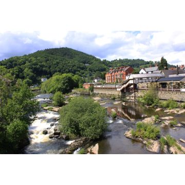 Lais Puzzle - Ansicht von Llangollen in Denbighshire Wales UK - 2.000 Teile