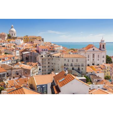 Lais Puzzle - Panoramablick über die Dächer der Alfama, Lissabon, Portugal - 2.000 Teile