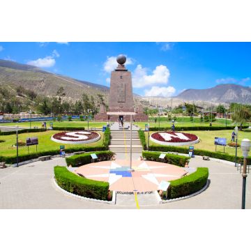Lais Puzzle - Mitte der Welt - Denkmal Ecuador - 2.000 Teile