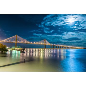 Lais Puzzle - Rosario-Victoria Brücke über den Fluss Parana, Argentinien - 2.000 Teile