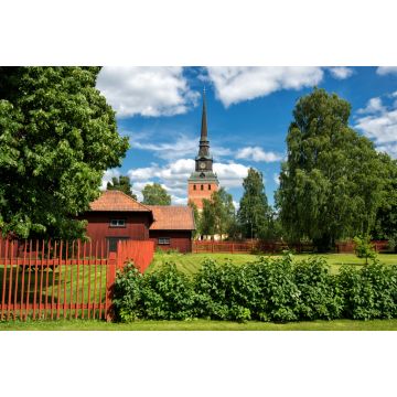 Lais Puzzle - Sommer in Mora im schwedischen Folklorebezirk Dalecarlia - 2.000 Teile