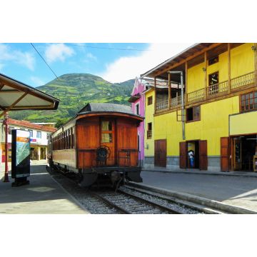 Lais Puzzle - Touristenbahn in Alausi, Ecuador - 2.000 Teile