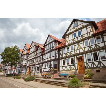 Lais Puzzle - Straße mit Fachwerkhäusern in Bad Sooden-Allendorf in Deutschland. - 2.000 Teile