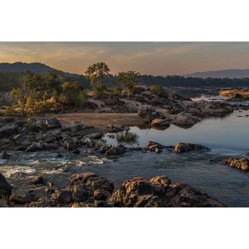 Lais Puzzle - Flusspfad in Muchnar, Bezirk Dantewada, Chhattisgarh, Indien - 2.000 Teile