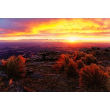 Lais Puzzle - Schöner Sonnenuntergang von der Spitze eines Hügels inmitten der Natur, in der Nähe von Merlo, San Luis, Argentinien. - 2.000 Teile