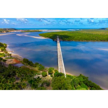 Lais Puzzle - Brücke über den Lagoa do Roteiro - Alagoas Brasilien - 2.000 Teile
