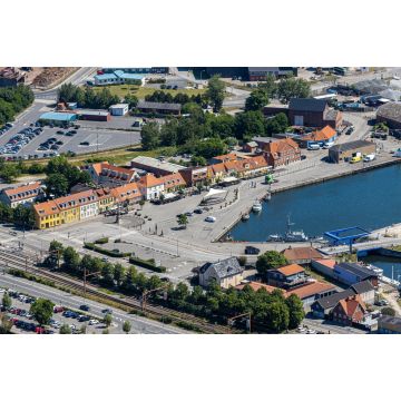 Lais Puzzle - Überblick über den alten Køge Habour in Dänemark - 2.000 Teile