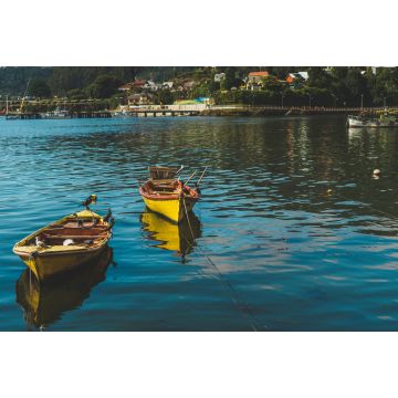 Lais Puzzle - Fischerboote in der Stadt Niebla, Valdivia, Chile - 2.000 Teile