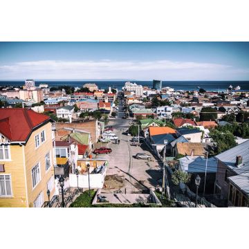 Lais Puzzle - Panoramablick auf die Stadt Punta Arenas, Chile - 2.000 Teile