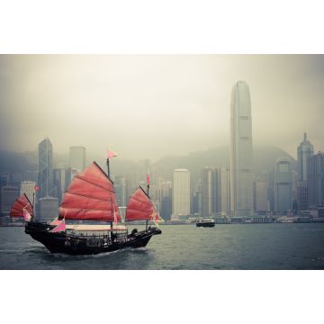 Lais Puzzle - Segelboot im chinesischen Stil in Hongkong - 2.000 Teile