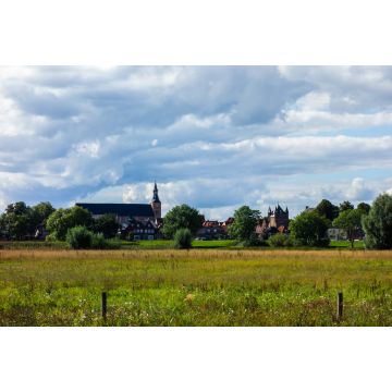 Lais Puzzle - Szenerie mit Kirche und Schloss in Hattem, Niederlande - 2.000 Teile