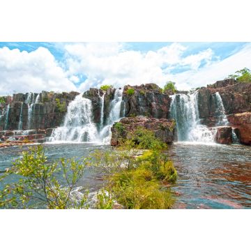 Lais Puzzle - Alto Paraíso de Goiás. Cachoeira da Muralha (Muralha-Wasserfall), Brasilien - 2.000 Teile