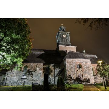 Lais Puzzle - Enkoping, Schweden Die Frauenkirche, Varfrukyrkan, am Abend - 2.000 Teile