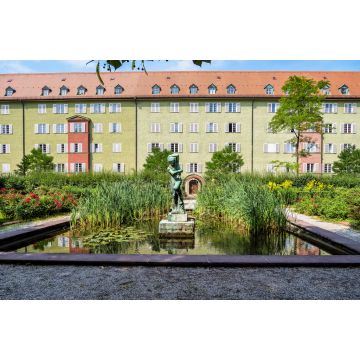 Lais Puzzle - Borstei, Wohnanlage im Stadtteil Moosach in München, Deutschland. - 2.000 Teile