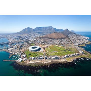 Lais Puzzle - Gesamtluftaufnahme von Kapstadt, Südafrika - 2.000 Teile