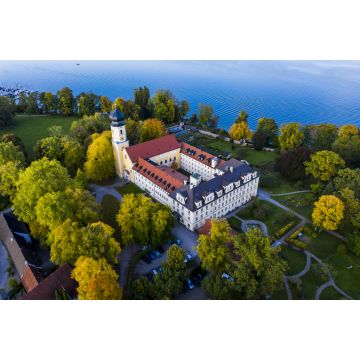 Lais Puzzle - Luftaufnahme, Kloster Bernried, Starnberger See, Pfaffenwinkel, Oberbayern, Bayern, Deutschland - 2.000 Teile