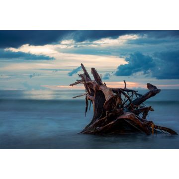 Lais Puzzle - Coveñas Sucre Kolumbien Holzblock in der Mitte des Meeres mit einem Sonnenuntergang - 2.000 Teile